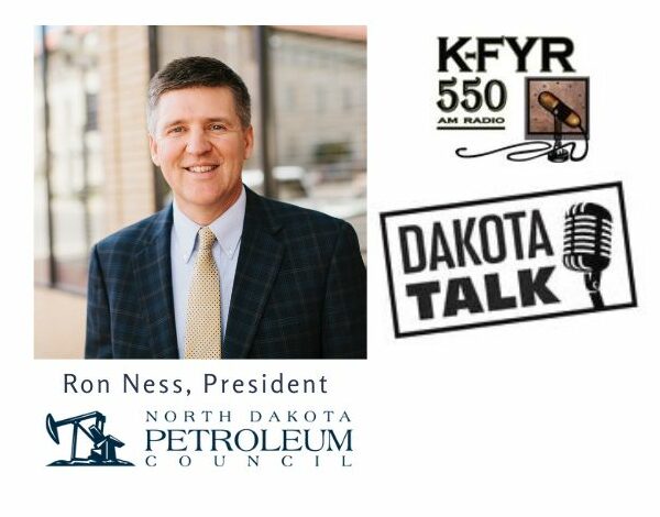 President Ron Ness of the North Dakota Petroleum Council is guest host on KFYR 550 AM Radio's Talk Show called Dakota Talk.